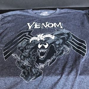 Men’s Grey Marvel Venom T Large